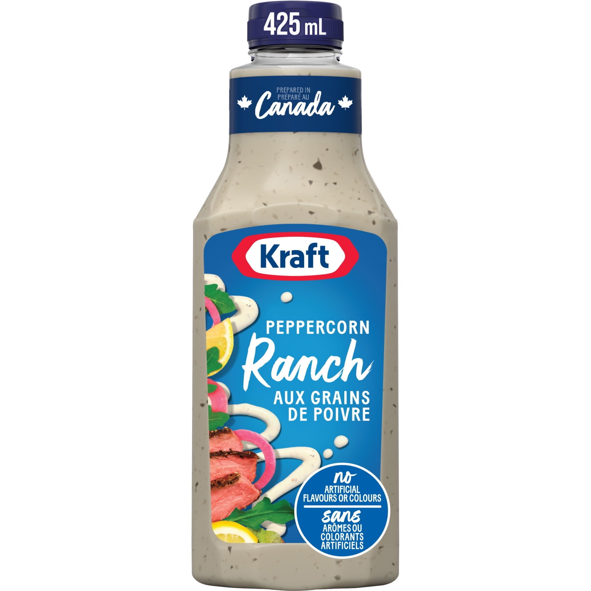 Kraft Peppercorn Ranch Dressing 425ml/14.4 oz., Bottle
