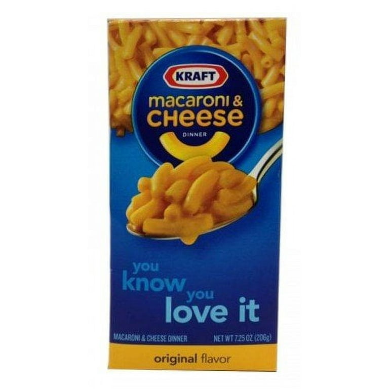 Kraft Original Mac N Cheese Macaroni and Cheese Dinner, 7.25 oz - Food 4  Less