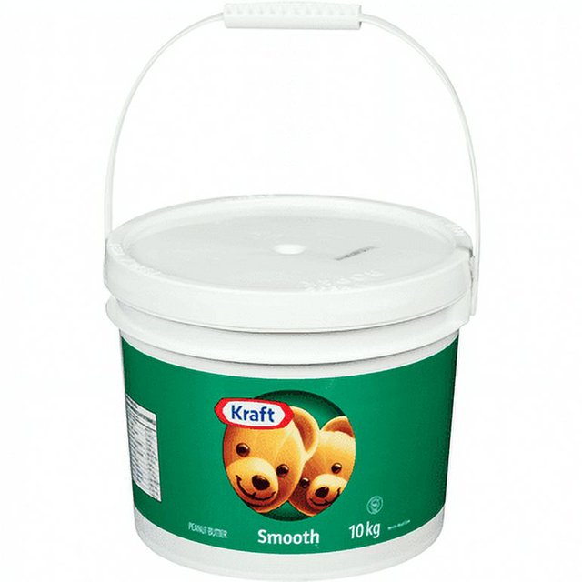 KRAFT Peanut Butter Smooth Bulk Food Service 10 kg/22 lbs Creamy