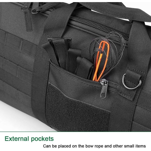 KRATARC Archery Takedown Recurve Soft Bow Case Tactical Bow Holder Bag$$