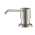 thumbnail image 1 of Kraus Spot Free Stainless Steel 17-oz. Capacity Deck-mount Soap and Lotion Dispenser (new), 1 of 3