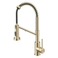 thumbnail image 1 of KRAUS Bolden 2-in-1 Commercial Style Pull Down Single Handle Water Filter Kitchen Faucet for Reverse Osmosis or Water Filtration System in Spot-Free Antique Champagne Bronze, 1 of 7