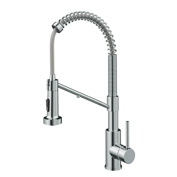 KRAUS Bolden 2-in-1 Commercial Style Pull Down Single Handle Water Filter Kitchen Faucet for Reverse Osmosis or Water Filtration System in Chrome