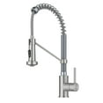 thumbnail image 1 of KRAUS Bolden Commercial Style 2-Function Single Handle Pull Down Kitchen Faucet in Spot-Free Stainless Steel / Chrome, 1 of 8