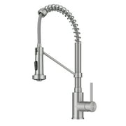 KRAUS Bolden Commercial Style 2-Function Single Handle Pull Down Kitchen Faucet in Spot-Free Stainless Steel