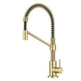 thumbnail image 1 of KRAUS Bolden Single Handle Drinking Water Filter Faucet for Reverse Osmosis or Water Filtration System in Brushed Brass, 1 of 14