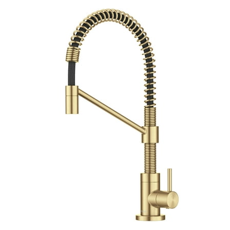 KRAUS Bolden Single Handle Drinking Water Filter Faucet for Reverse Osmosis or Water Filtration System in Brushed Brass