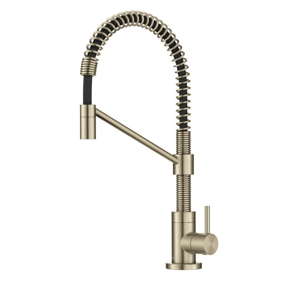 KRAUS Bolden Single Handle Drinking Water Filter Faucet for Reverse Osmosis or Water Filtration System in Spot-Free Antique Champagne Bronze