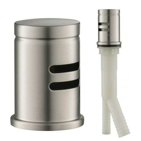 KRAUS Dishwasher Air Gap in Spot Free all-Brite Stainless Steel