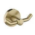 thumbnail image 1 of KRAUS Elie Bathroom Robe and Towel Double Hook in Brushed Gold, 1 of 9