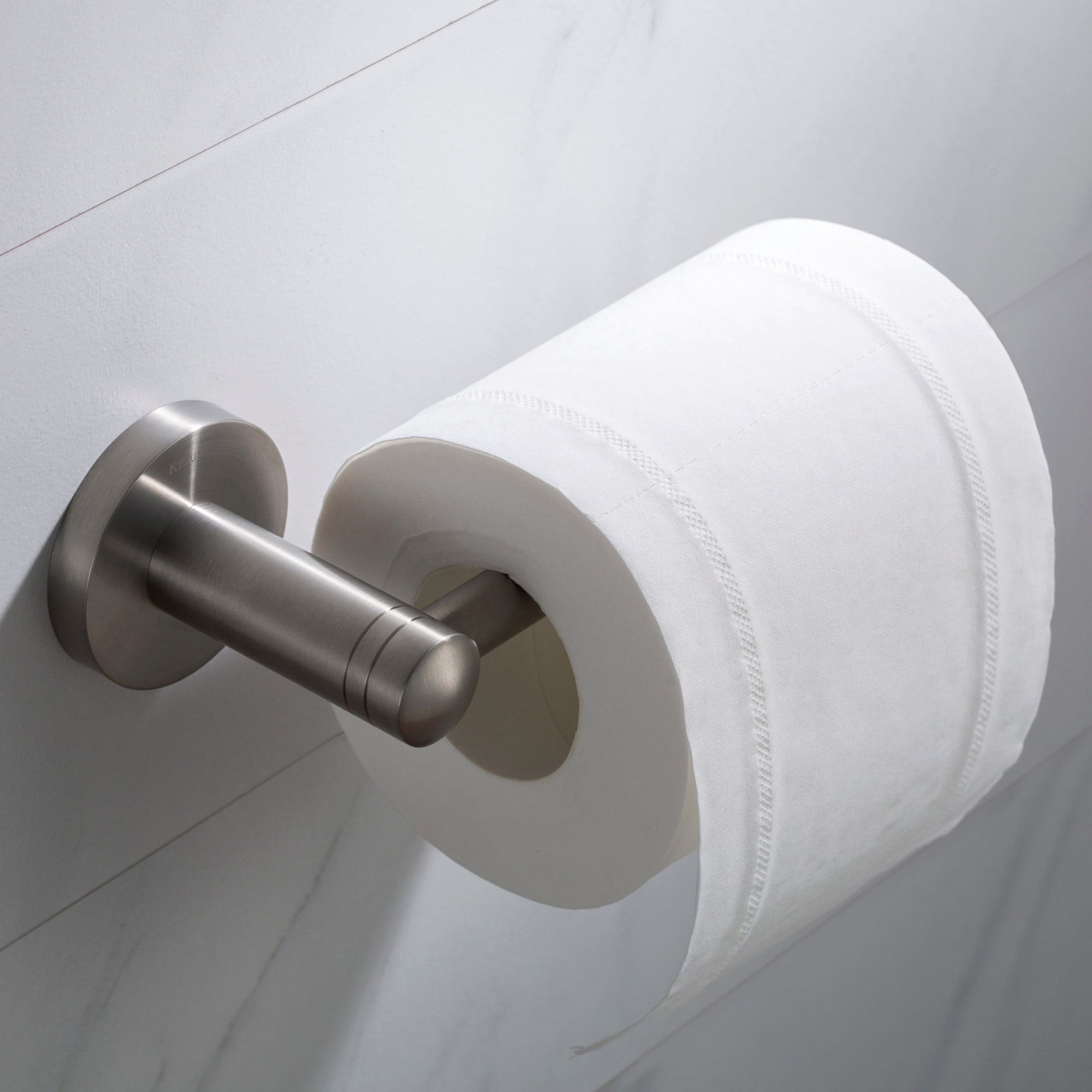 KRAUS Elie Bathroom Toilet Paper Holder, Brushed Nickel Finish