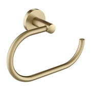 KRAUS Elie Bathroom Towel Ring in Brushed Gold
