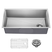 KRAUS Fairlane 33  Undermount Single Bowl 18-Gauge Stainless Steel Kitchen Sink