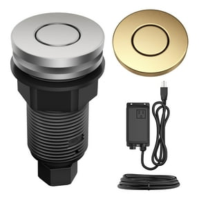 Kraus KWDA-200BB Garbage Disposal Air Switch Kit - Brass