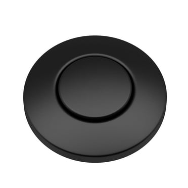 KRAUS Garbage Disposal Air Switch Kit in Matte Black with Push Button, AC Adapter, Power Cord, and Air Tube Included