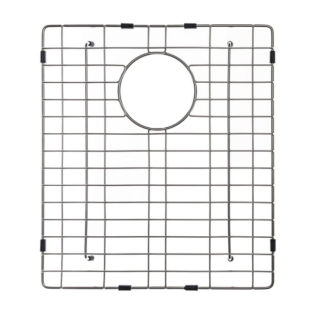 KRAUS KBG-102-33 Stainless Steel Bottom Grid for KHU102-33 Double Bowl 33? Kitchen Sink, 14 1/2? x 16 1/2? x 1 3/8?