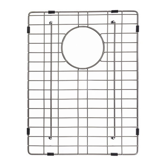 KRAUS KBG-203-33-2 Stainless Steel Bottom Grid for KHF203-33 Right (Small) Bowl 33? Farmhouse Kitchen Sink, 11 1/4? x 15 11/16? x 1 3/8?