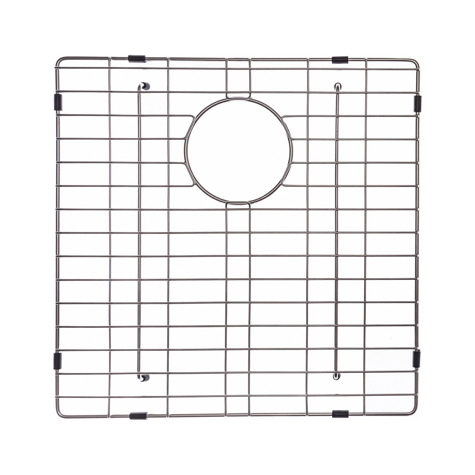 KRAUS KBG-203-36-1 Stainless Steel Bottom Grid for KHF203-36 Left (Large) Bowl 36? Farmhouse Kitchen Sink, 18 11/16? x 15 1/2? x 1 3/8? - image 1 of 2