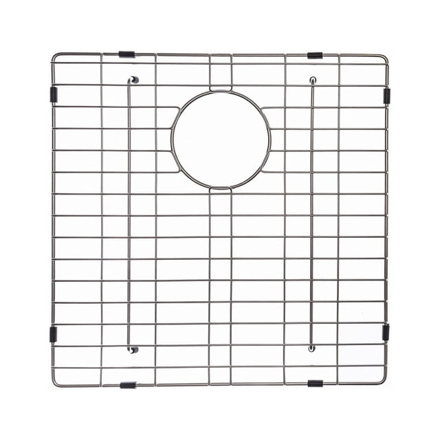 KRAUS KBG-203-36-1 Stainless Steel Bottom Grid for KHF203-36 Left (Large) Bowl 36? Farmhouse Kitchen Sink, 18 11/16? x 15 1/2? x 1 3/8?