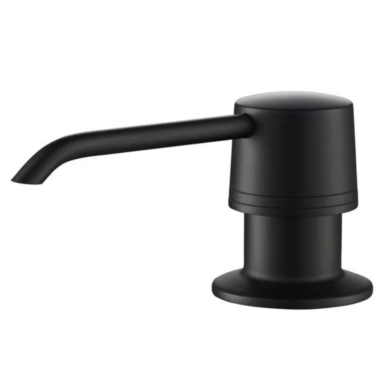 KRAUS Kitchen Soap and Lotion Dispenser in Matte Black