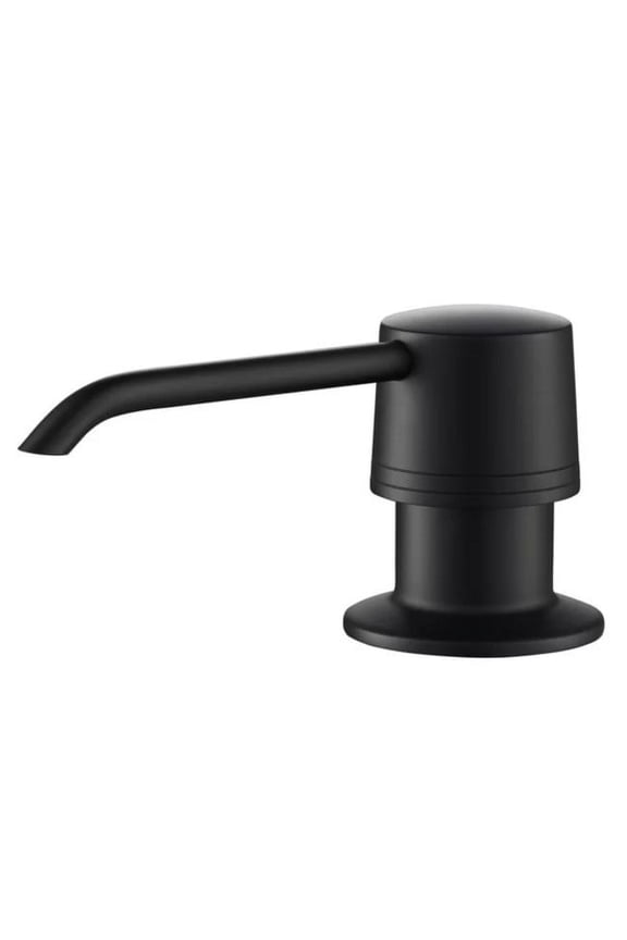 Kitchen Soap and Lotion Dispenser in Matte Black