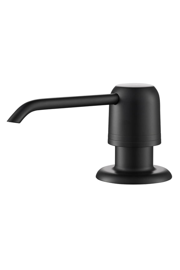 Kitchen Soap and Lotion Dispenser in Matte Black