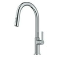 thumbnail image 1 of KRAUS Oletto Single Handle Pull Down Kitchen Faucet in Chrome, 1 of 7