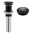 thumbnail image 1 of Kraus Pop-Up Drain for Bathroom Sink in Matte Black, 1 of 6