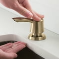 thumbnail image 1 of KRAUS Savan™ Kitchen Soap Dispenser, Brushed Gold, 1 of 5