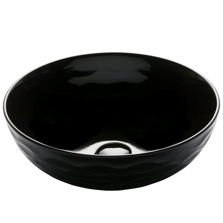 Viva 16-1/2 in. Round Porcelain Ceramic Vessel Sink in White Viva 16-1/2 in. Round Porcelain Ceramic Vessel Sink in White