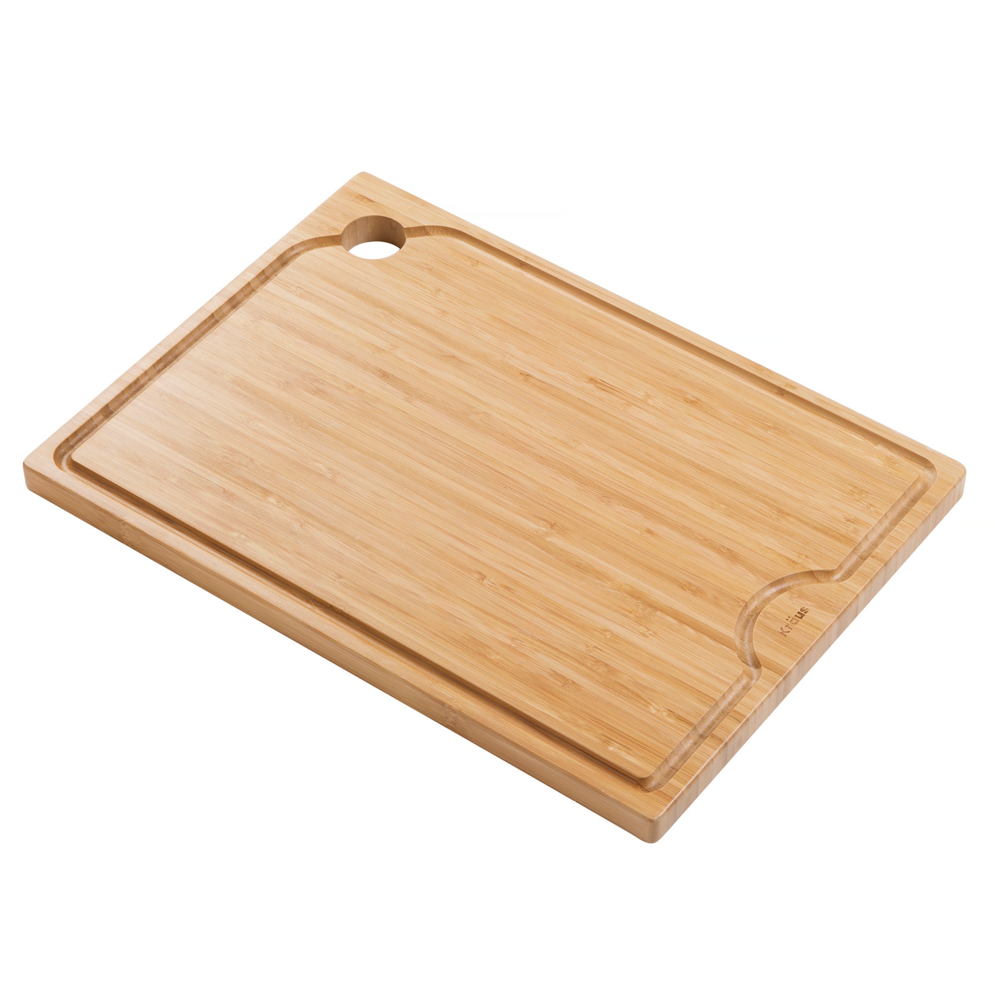 KRAUS Workstation Kitchen Sink 12 in. Solid Bamboo Cutting Board