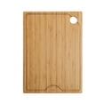 thumbnail image 1 of KRAUS Workstation Kitchen Sink 12 in. Solid Bamboo Cutting Board, 1 of 8