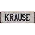 thumbnail image 1 of KRAUSE Vintage Look Rustic Chic Metal Sign 8x24 108240036598, 1 of 1
