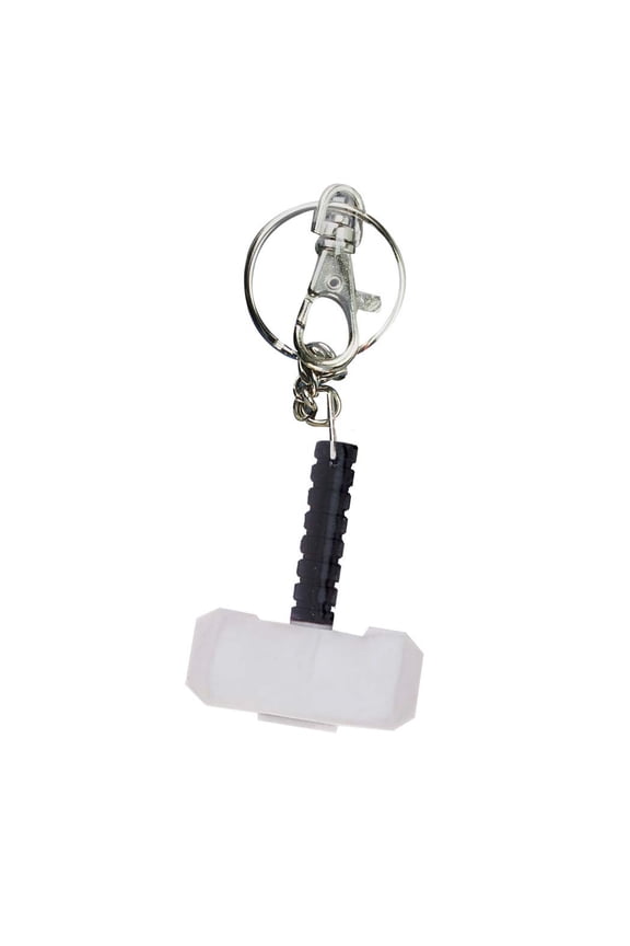 KRB 4609 Thor Hammer 3 inch Bendable Keychain