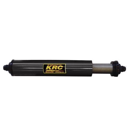 KRC Racing KRC-4926BK Long Stainless Steel Fuel Filter, -6 AN