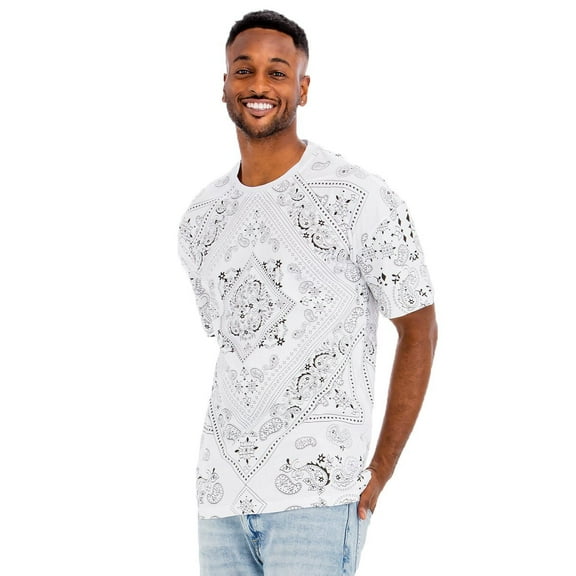 KRE Prime Men Paisley Crew Tshirt