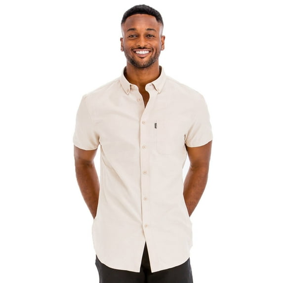 KRE Prime SIGNATURE SHORT SLEEVE BUTTON DOWN SHIRT