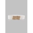 thumbnail image 1 of KRE PRIME Geometric Buckle Elastic Wide Belt, 1 of 4