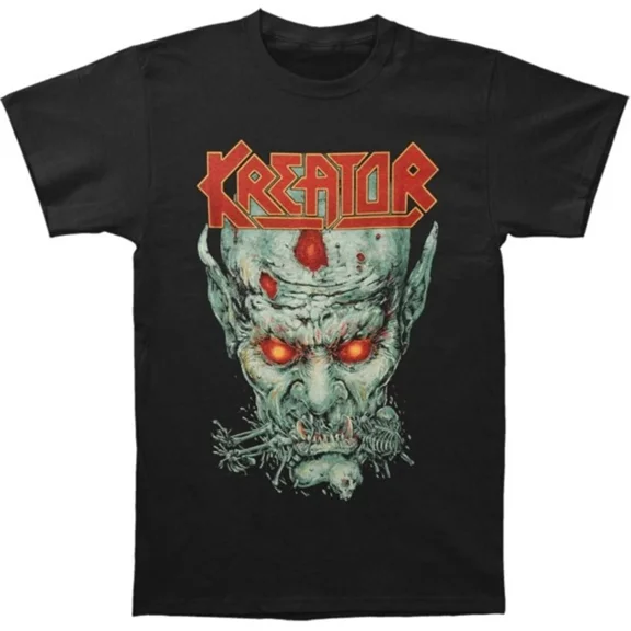 KREATOR cd lgo ZOMBIE DINNER Official SHIRT MED New violent mind coma phantom