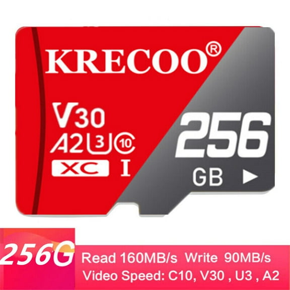 KRECOO Micro SD Card 256GB Ultra Class 10 SDXC SDHC Memory Card Wholesale lot