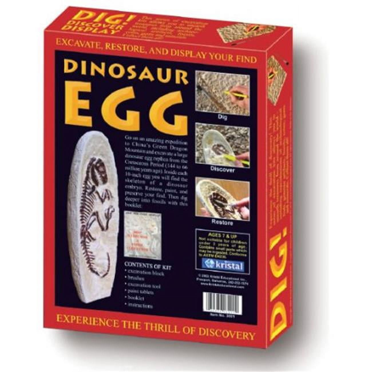 KRISTAL 3001 Dig! and Discover Dinosaur Egg