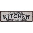 thumbnail image 1 of KRISTINE's Kitchen Rustic Chic Decor Gift 6x18 Sign 106180051929, 1 of 1