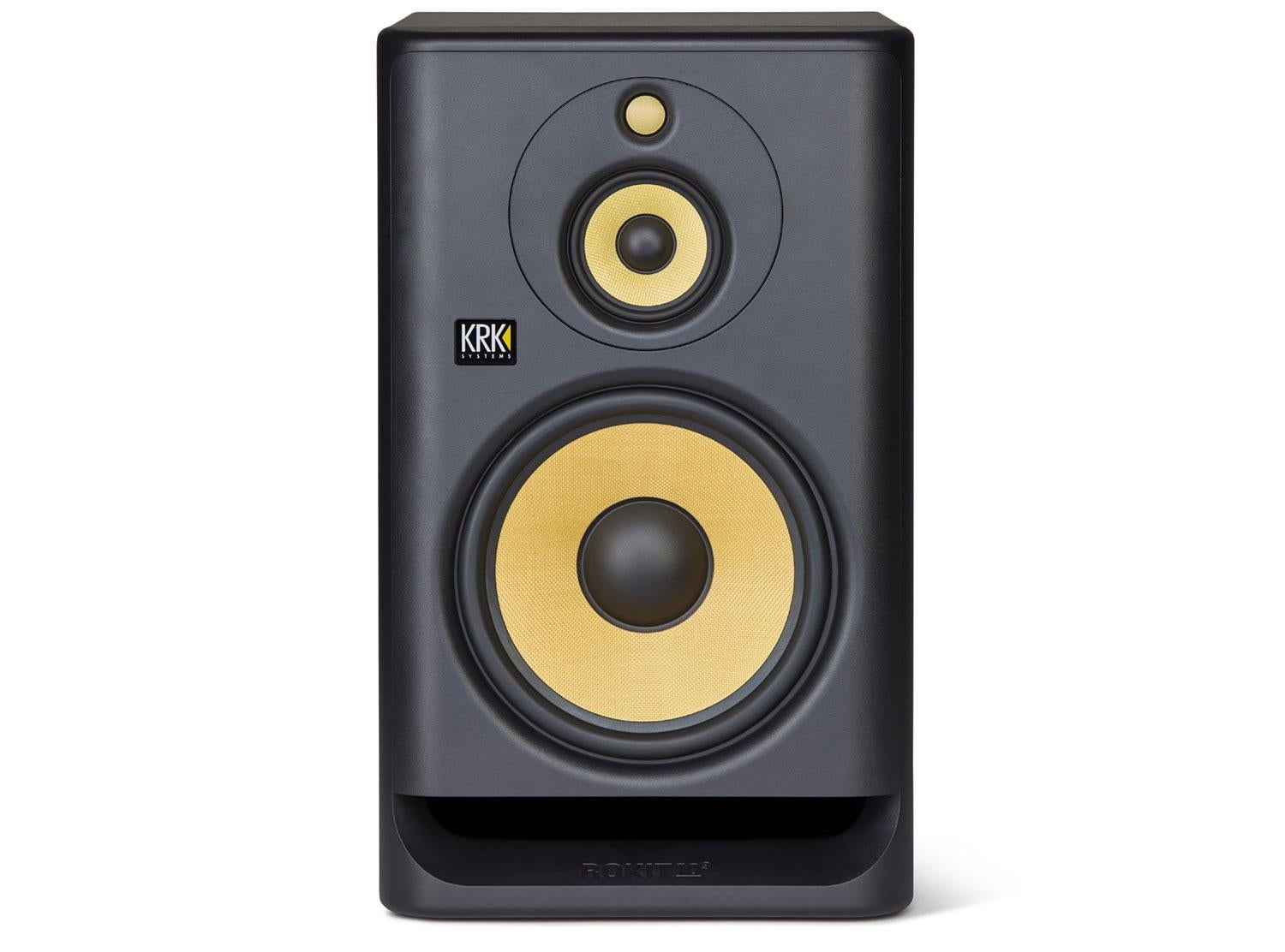KRK Systems 10-3 G4 App Controlled 3 Way Channel Monitor Speaker, Black
