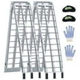 thumbnail image 1 of KROAK 2PCS Aluminum Loading Ramps 1700 lbs, 7.5 ft Folding ATV Ramps, 1 of 8