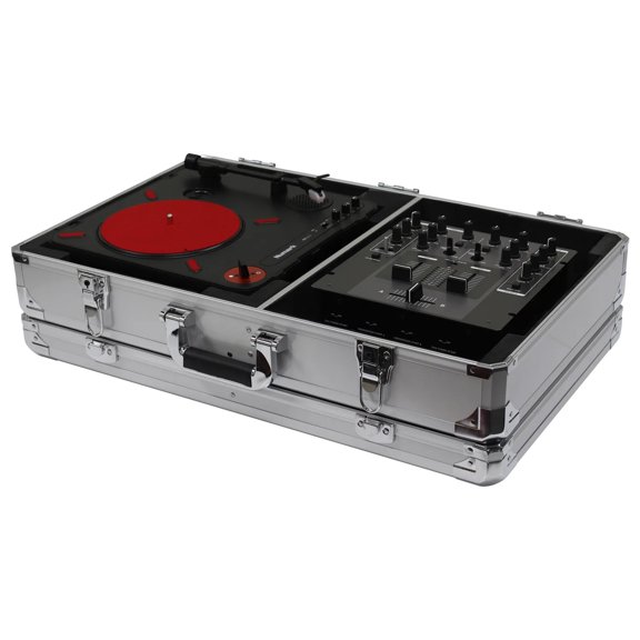 Odyssey KPT01SCSIL KROM Series Numark PT01 Portablist Case With Side Compartment - Silver