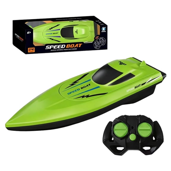 KRONDO 10.43 Inch RC Boat for Pool – Dual Propeller, 2.4GHz Remote Control, Waterproof, Auto Correction