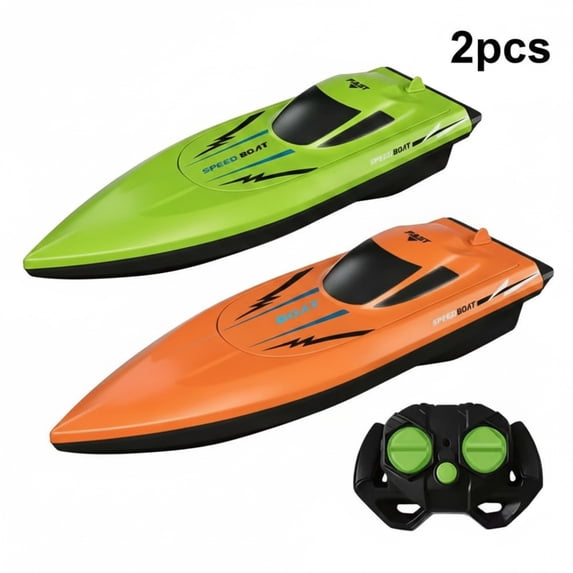 KRONDO 10.43 Inch RC Boat for Pool – Dual Propeller, 2.4GHz Remote Control, Waterproof, Auto Correction
