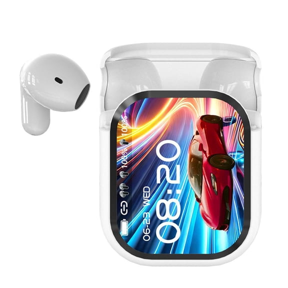 KRONDO 2026 New 6.0 Pro AI Translation Earbuds in Real Time,Bluetooth 5.4 LED Display High Fidelity Waterproof Wireless Earphones, 48DB Intelligent Noise Reduction, HD Stereo Sound