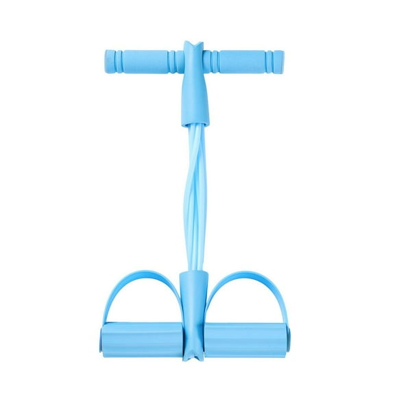 KRONDO 21 Fitness Resistance Bands-4 Tube Pedal Ankle Puller, Multifunction Tension Rope, 2025 Upgraded Stirrup Puller for Exercise, Foot Pedal Resistance Band for Arm Weights Exercise Equipment