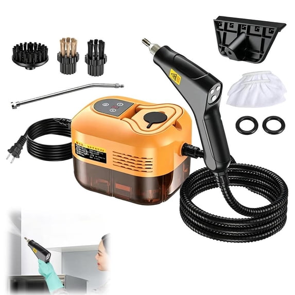 KRONDO 2500W Handheld Steam Cleaner for Home 2026 New, Adjustable High-Temperature Pressurized SteamCleaner, Portable Multi- Steams Cleaning Machine for Kitchen, Furniture